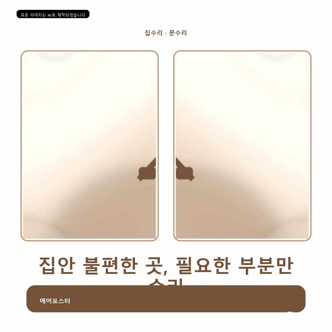 광명시 집수리 경기도 광명시 광명동 세면대폽업설치, 수리 후 다시 확인할 관리 방법