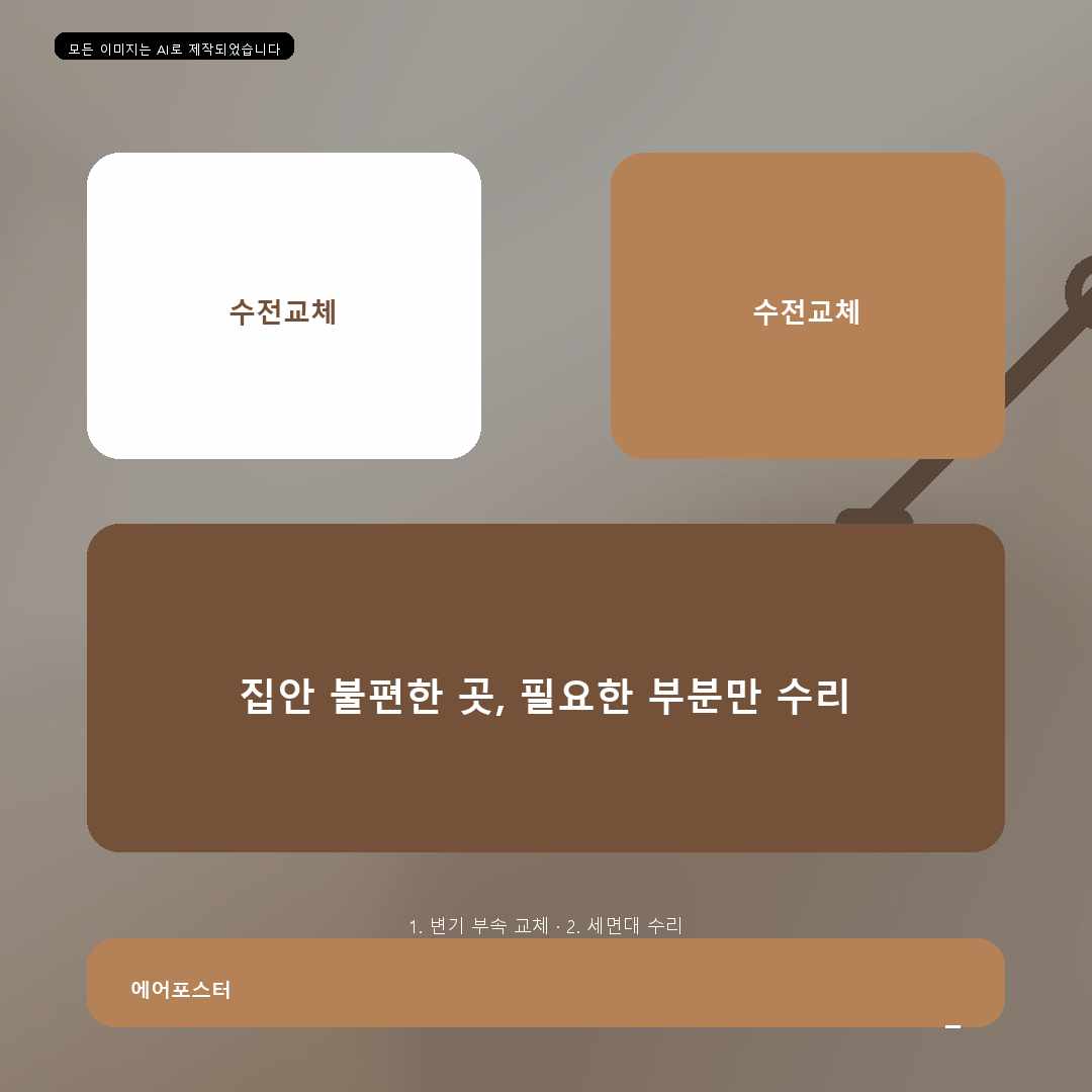 서울특별시 금천구 집수리교체 독산동 배수구트랩교체, 과도한 교체를 피하는 업체 선택법