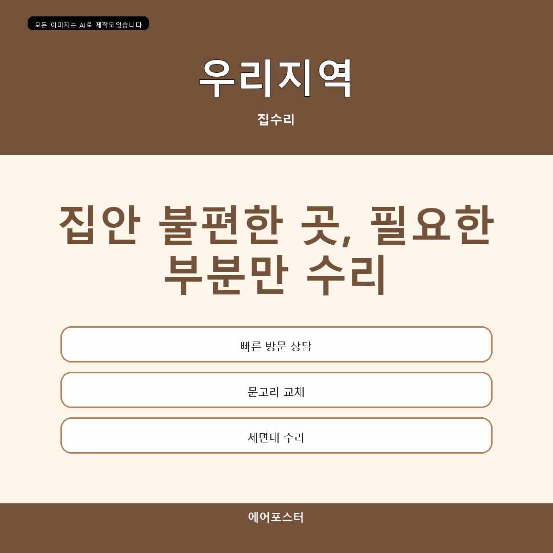 경기도 안산시 수암동 변기누수수리, 증상이 반복될 때 확인할 기준