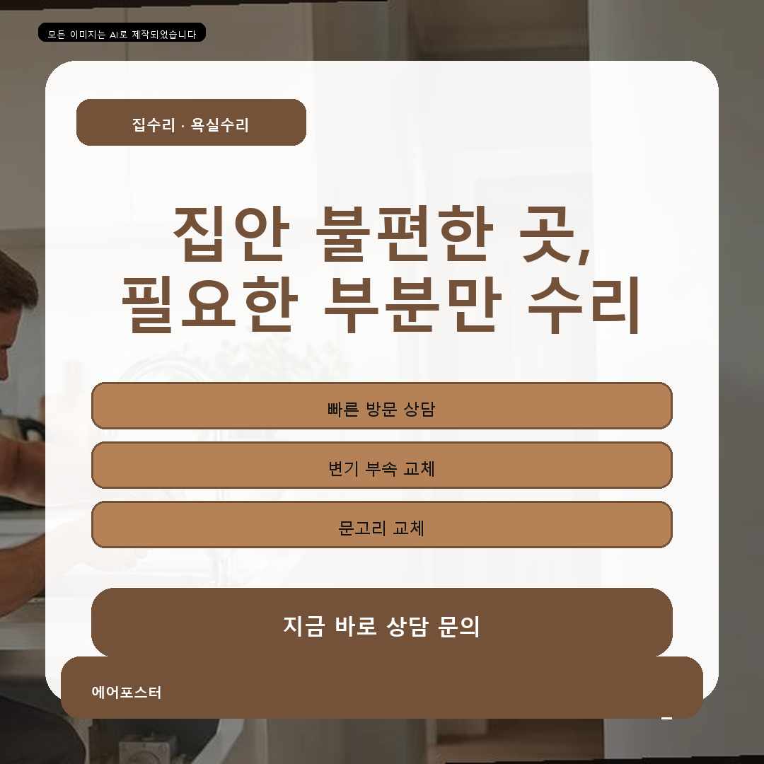안산시 집수리교체 경기도 안산시 이동 변기교체, 업체를 비교할 때 볼 기준
